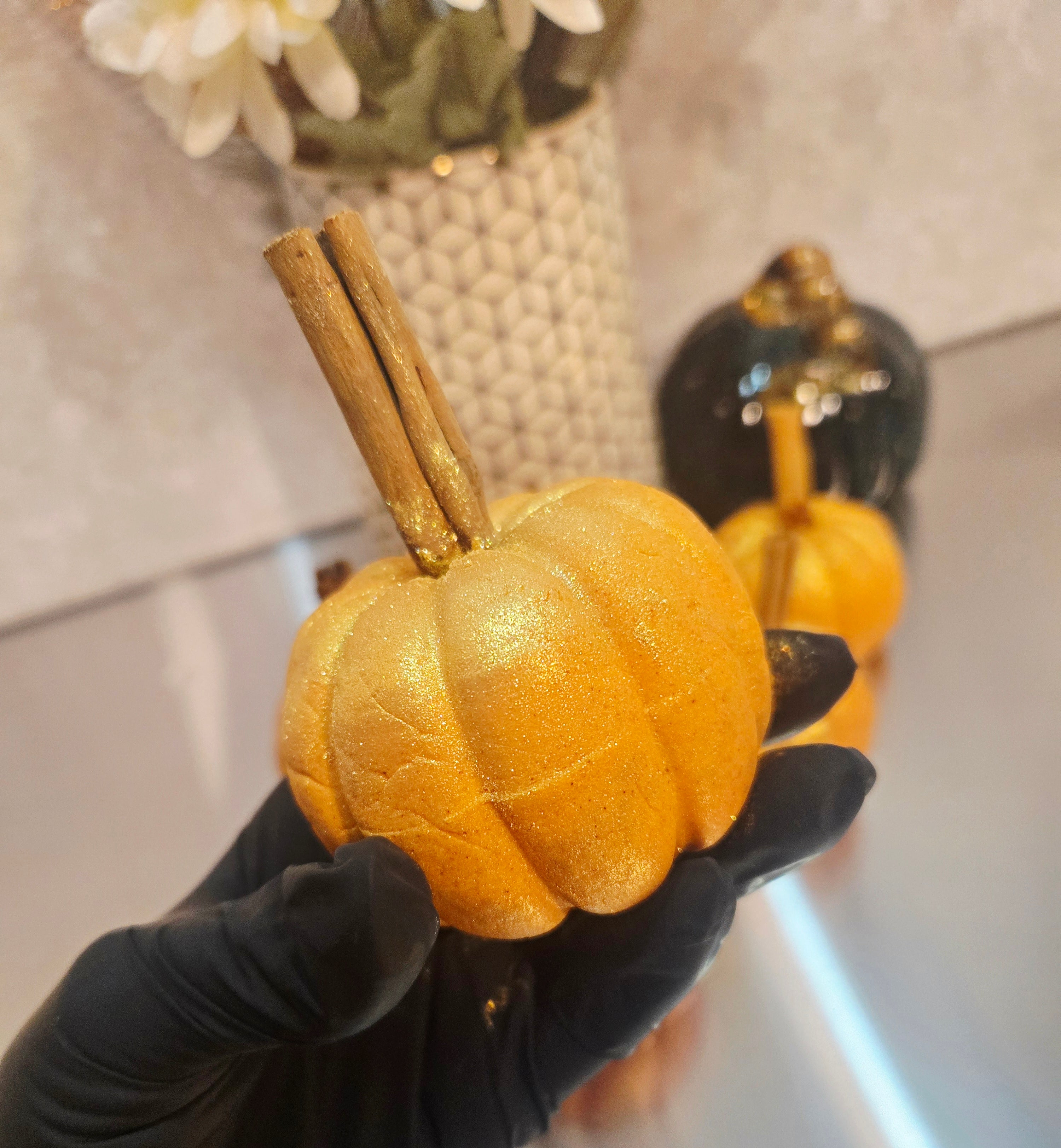 Pumpkin Sparkle Bubble Bars