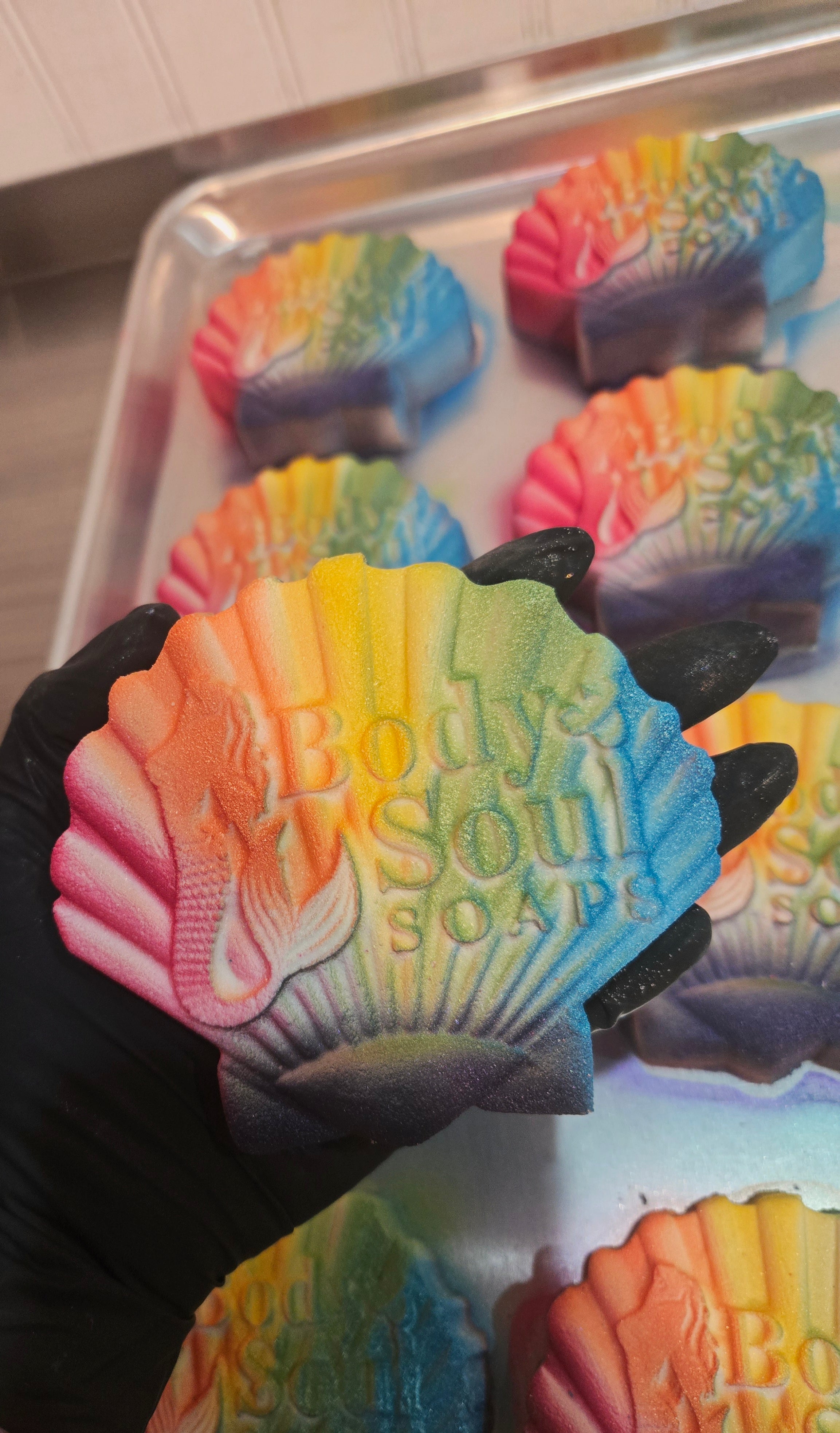 Fruit Loops Seashell Bath Bomb